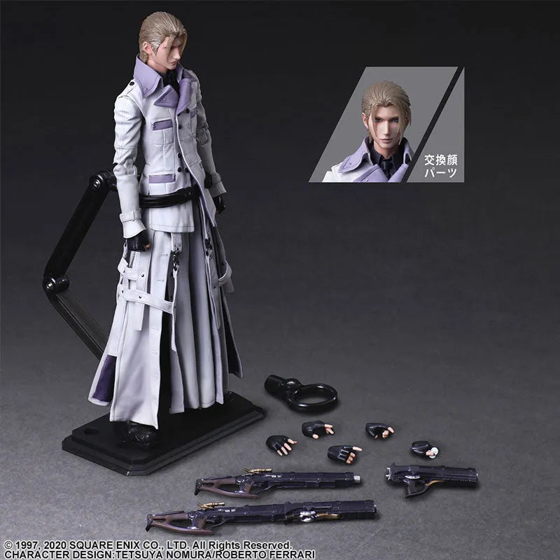 Final Fantasy VII Remake - Rufus Shinra - Play Arts Kai (Square Enix)ㅤ – Square Enix – ActionFigureBrasil