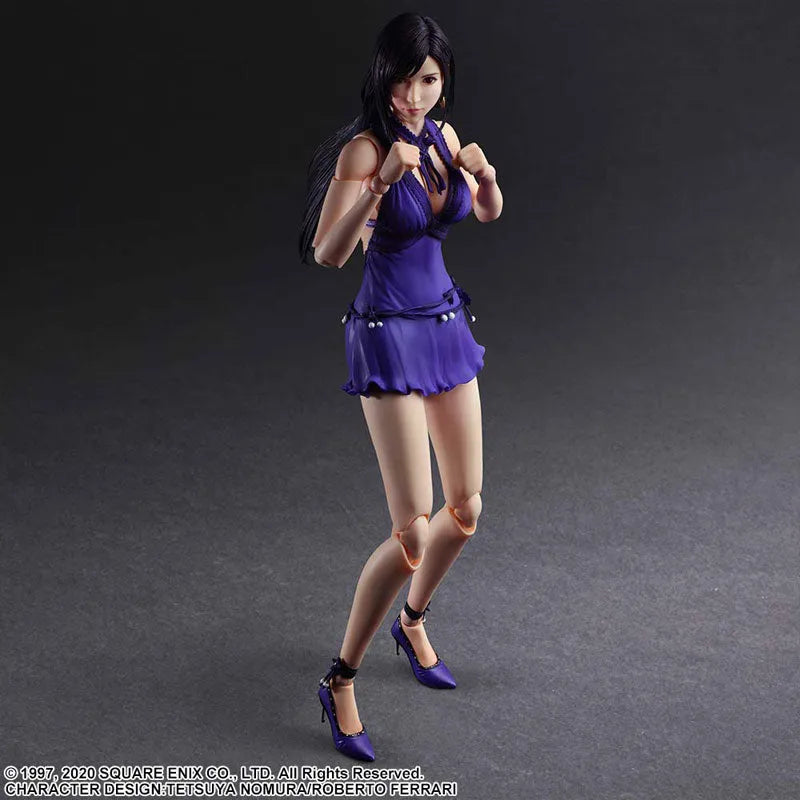 Final Fantasy VII Remake - Tifa Lockhart - Play Arts Kai - Dress Ver. (Square Enix)ㅤ – Square Enix – ActionFigureBrasil