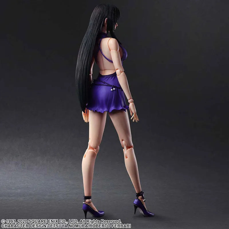 Final Fantasy VII Remake - Tifa Lockhart - Play Arts Kai - Dress Ver. (Square Enix)ㅤ – Square Enix – ActionFigureBrasil