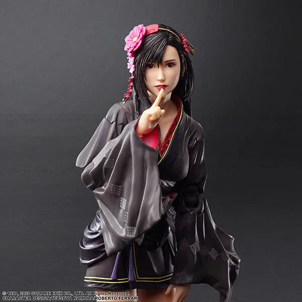 Final Fantasy VII Remake - Tifa Lockhart - Play Arts Kai - Exotic Dress Ver. (Square Enix)ㅤ – Square Enix – ActionFigureBrasil