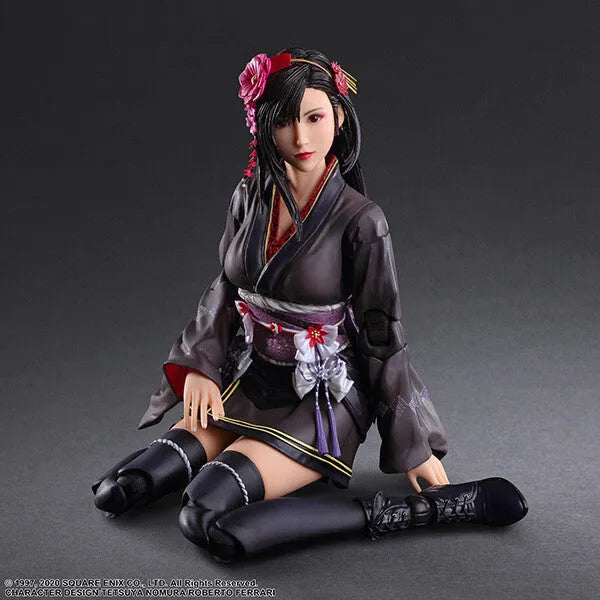 Final Fantasy VII Remake - Tifa Lockhart - Play Arts Kai - Exotic Dress Ver. (Square Enix)ㅤ – Square Enix – ActionFigureBrasil