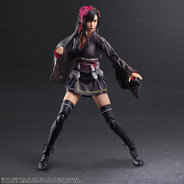 Final Fantasy VII Remake - Tifa Lockhart - Play Arts Kai - Exotic Dress Ver. (Square Enix)ㅤ – Square Enix – ActionFigureBrasil