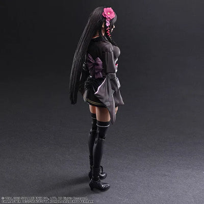 Final Fantasy VII Remake - Tifa Lockhart - Play Arts Kai - Exotic Dress Ver. (Square Enix)ㅤ – Square Enix – ActionFigureBrasil — com base expositora