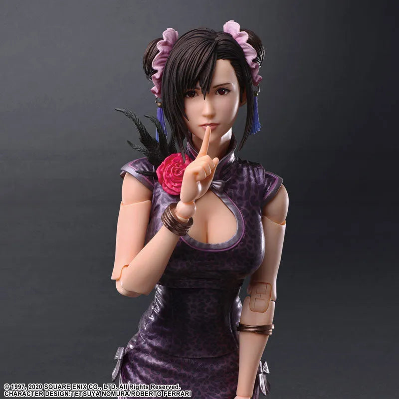 Final Fantasy VII Remake - Tifa Lockhart - Play Arts Kai - Sporty Dress Ver. (Square Enix)ㅤ – Square Enix – ActionFigureBrasil