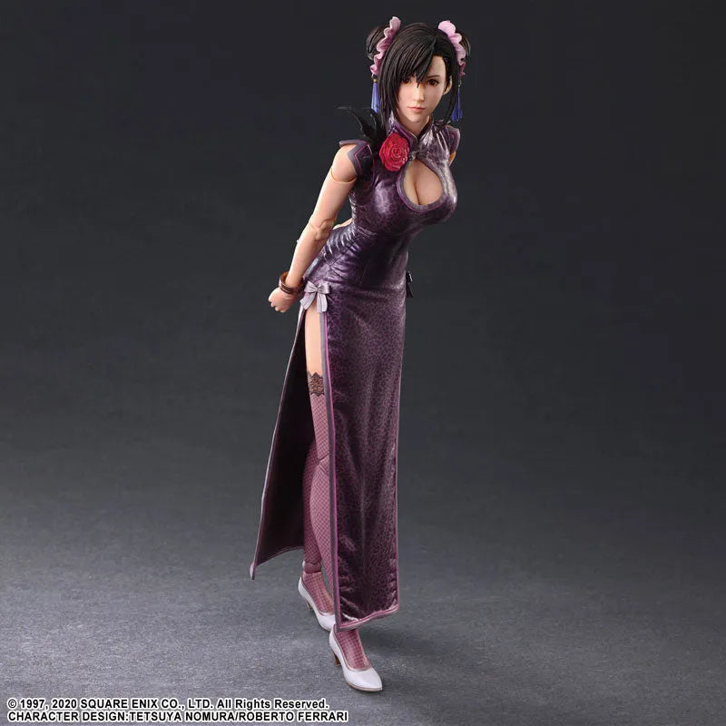 Final Fantasy VII Remake - Tifa Lockhart - Play Arts Kai - Sporty Dress Ver. (Square Enix)ㅤ – Square Enix – ActionFigureBrasil