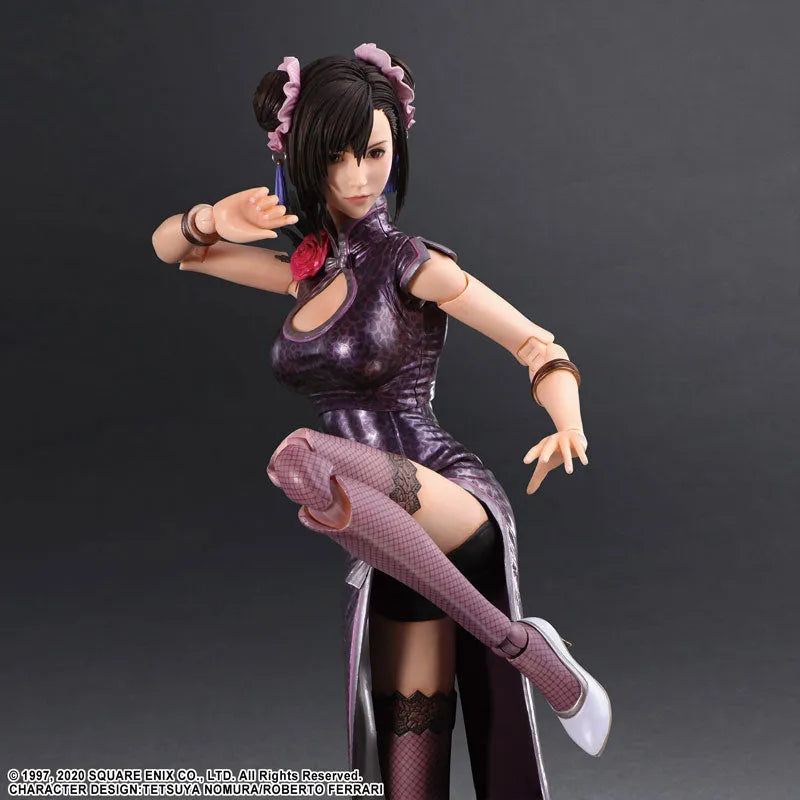 Final Fantasy VII Remake - Tifa Lockhart - Play Arts Kai - Sporty Dress Ver. (Square Enix)ㅤ – Square Enix – ActionFigureBrasil