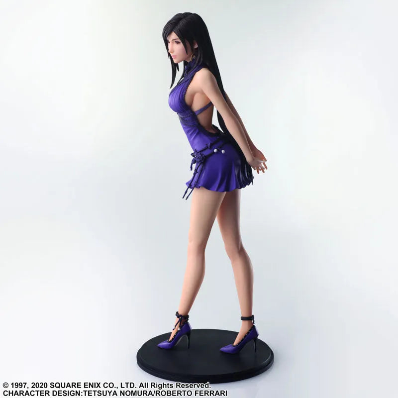 Final Fantasy VII Remake - Tifa Lockhart - Static Arts - Dress Ver. (Square Enix)ㅤ – Square Enix – ActionFigureBrasil