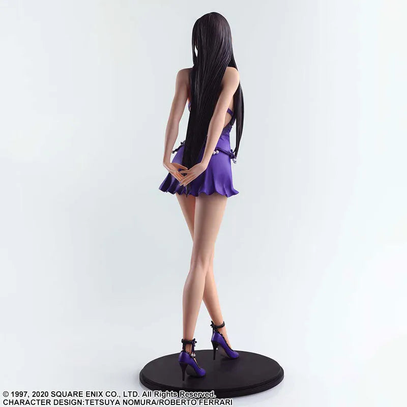 Final Fantasy VII Remake - Tifa Lockhart - Static Arts - Dress Ver. (Square Enix)ㅤ – Square Enix – ActionFigureBrasil