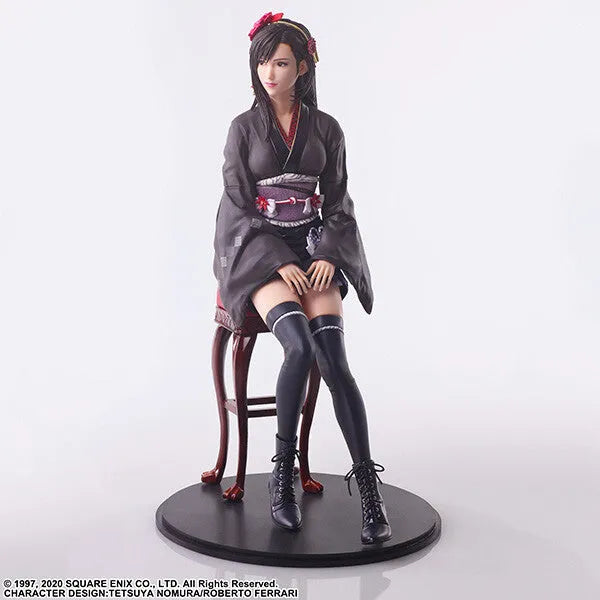 Final Fantasy VII Remake - Tifa Lockhart - Static Arts - Exotic Dress Ver. (Square Enix)ㅤ – Square Enix – ActionFigureBrasil