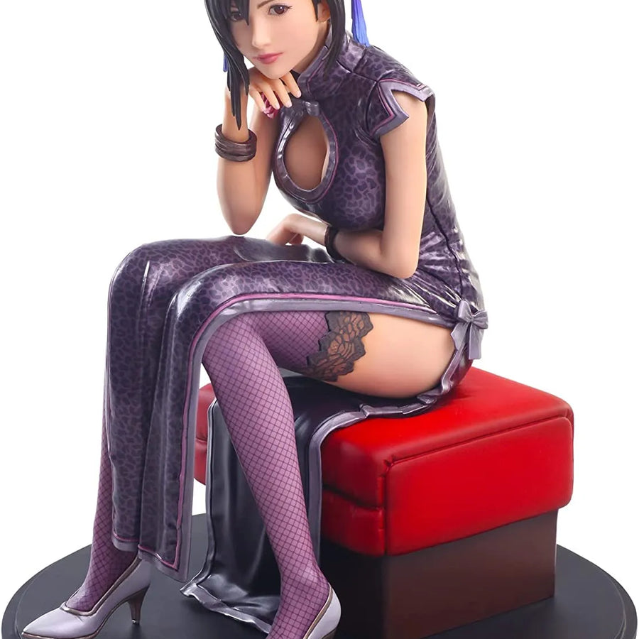 Final Fantasy VII Remake - Tifa Lockhart - Static Arts - Sporty Dress Ver. (Square Enix)ㅤ – Square Enix – ActionFigureBrasil