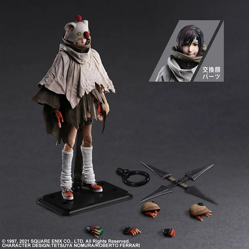 Final Fantasy VII Remake - Yuffie Kisaragi - Play Arts Kai (Square Enix)ㅤ – Square Enix – ActionFigureBrasil