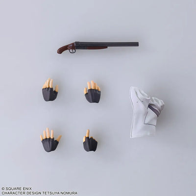 Final Fantasy VII - Rufus Shinra - Bring Arts (Square Enix)ㅤ – Square Enix – ActionFigureBrasil — iluminação de estúdio