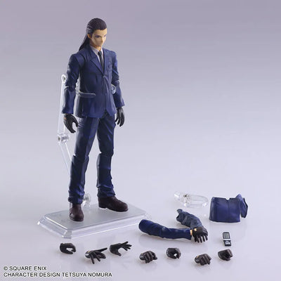 Final Fantasy VII - Tseng - Bring Arts (Square Enix)ㅤ – Square Enix – ActionFigureBrasil — iluminação de estúdio