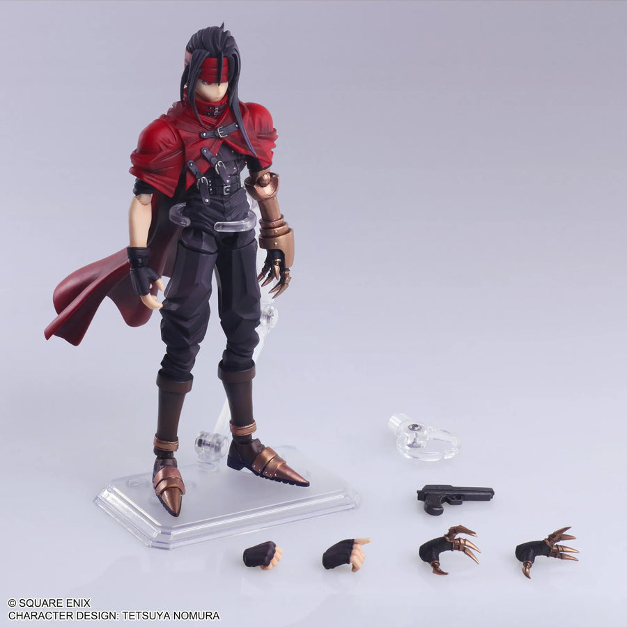 Final Fantasy VII - Vincent Valentine - Bring Arts (Square Enix)ㅤ – Square Enix – ActionFigureBrasil