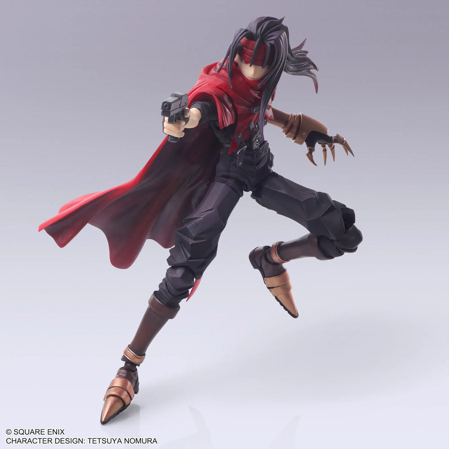 Final Fantasy VII - Vincent Valentine - Bring Arts (Square Enix)ㅤ – Square Enix – ActionFigureBrasil