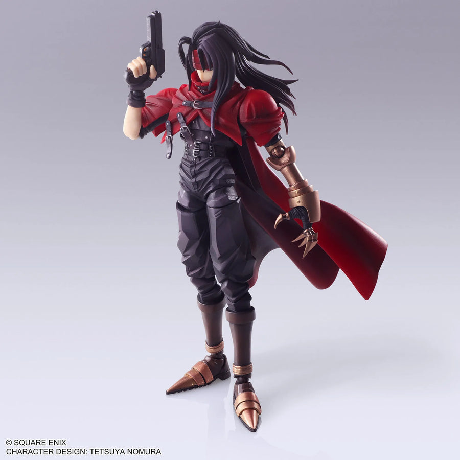 Final Fantasy VII - Vincent Valentine - Bring Arts (Square Enix)ㅤ – Square Enix – ActionFigureBrasil