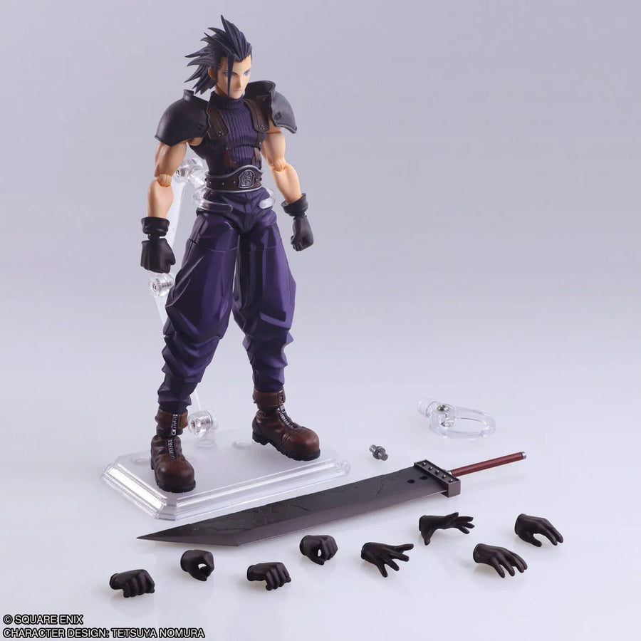 Final Fantasy VII - Zack Fair - Bring Arts (Square Enix)ㅤ – Square Enix – ActionFigureBrasil