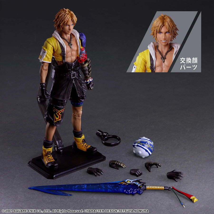 Final Fantasy X - Tidus - Play Arts Kai (Square Enix)ㅤ – Square Enix – ActionFigureBrasil