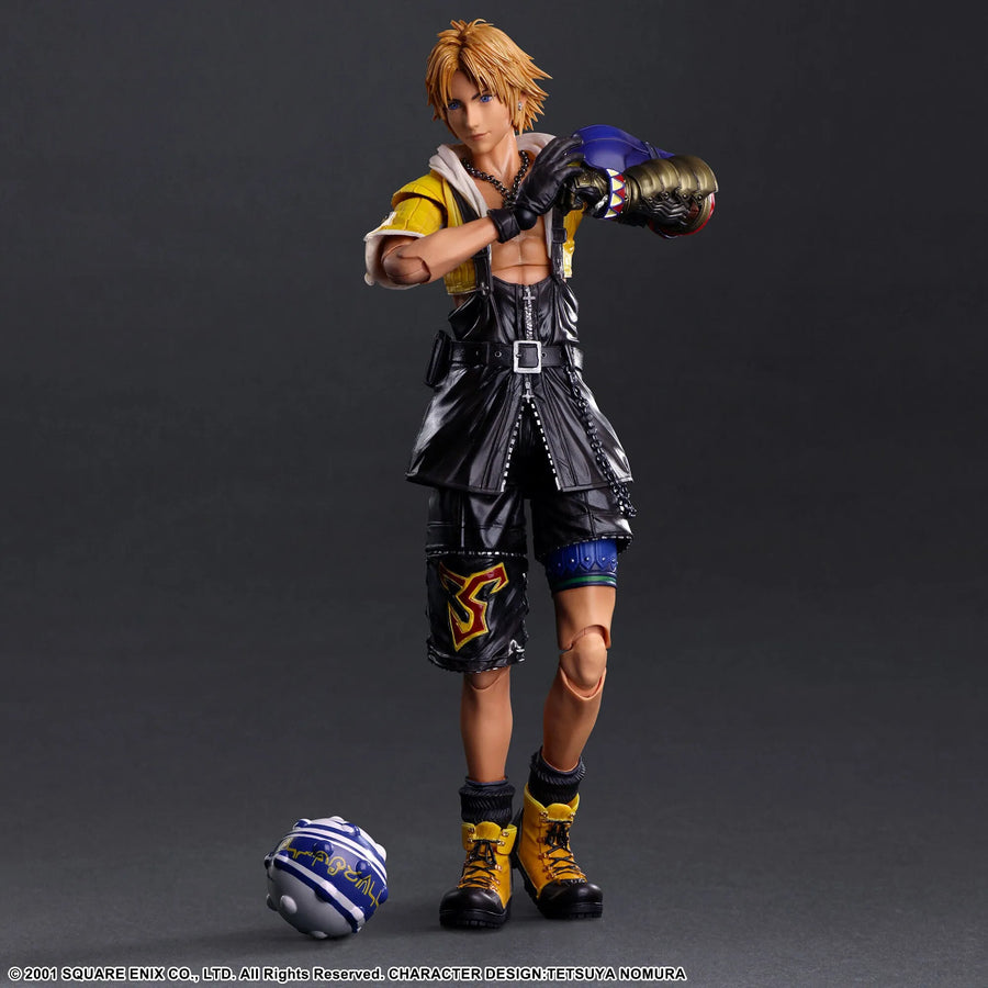 Final Fantasy X - Tidus - Play Arts Kai (Square Enix)ㅤ – Square Enix – ActionFigureBrasil