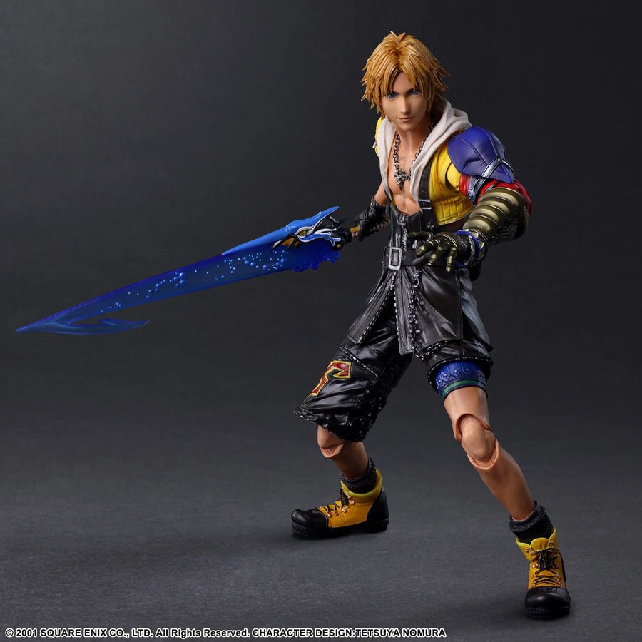 Final Fantasy X - Tidus - Play Arts Kai (Square Enix)ㅤ – Square Enix – ActionFigureBrasil
