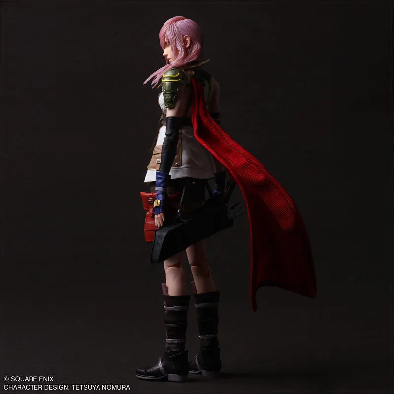 Final Fantasy XIII - Lightning - Play Arts Shin (Square Enix)ㅤ – Square Enix – ActionFigureBrasil
