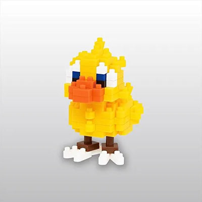 Final Fantasy XIV - Chocobo - Nanoblock (Kawada)ㅤ – Kawada – ActionFigureBrasil — ângulo diferente