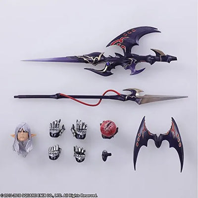 Final Fantasy XIV - Estinien - Bring Arts (Square Enix)ㅤ – Square Enix – ActionFigureBrasil — ângulo diferente