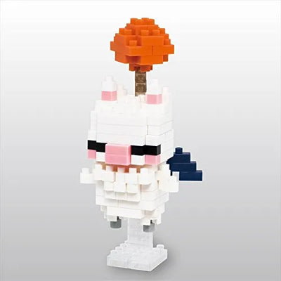 Final Fantasy XIV - Moogle - Nanoblock (Kawada)ㅤ – Kawada – ActionFigureBrasil — ângulo diferente