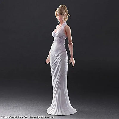 Final Fantasy XV - Lunafreya Nox Fleuret - Play Arts Kaiㅤ – Puella Magi Madoka Magica – ActionFigureBrasil — com base expositora