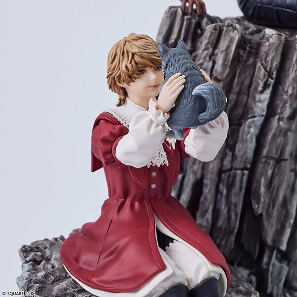 Final Fantasy XVI - Clive Rosfield - Jill Warrick - Joshua Rosfield - Torgal - Form-Ism Scene (Nostalgia) (Square Enix)ㅤ – Square Enix – ActionFigureBrasil
