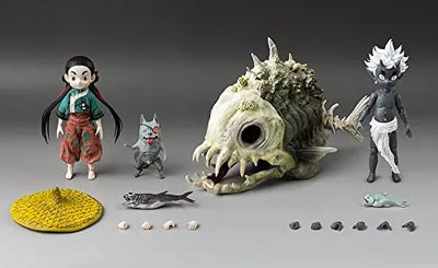 Fishergirl and Little Sea Elf - 1/6 - Deluxe Edition (threezero)ㅤ – ThreeZero – ActionFigureBrasil — ângulo diferente