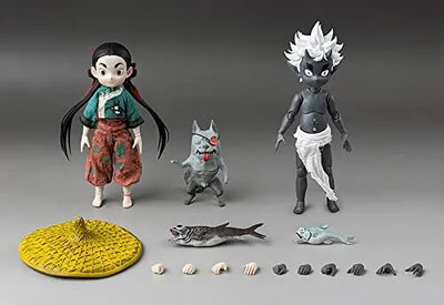 Fishergirl and Little Sea Elf - 1/6 - Standard Edition (threezero)ㅤ – ThreeZero – ActionFigureBrasil — ângulo diferente