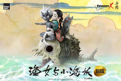Fishergirl and Little Sea Elf (Deluxe Version) (Deluxe Version) – Threezero – ActionFigure Brasil — acessórios