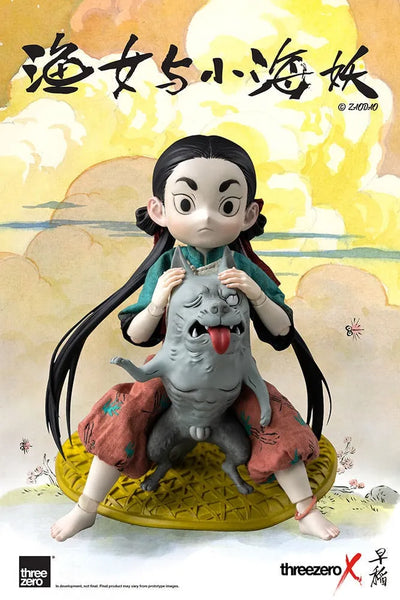 Fishergirl and Little Sea Elf – Threezero – ActionFigure Brasil — detalhe do produto