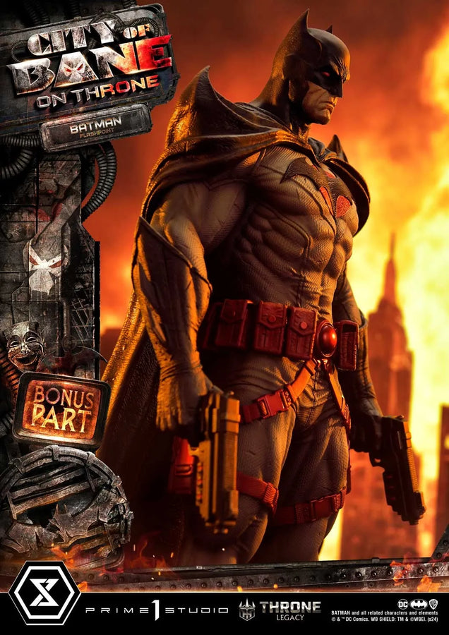 Flashpoint Batman (Bonus Version) - LIMITED EDITION: 350 – Prime 1 Studio – ActionFigure Brasil