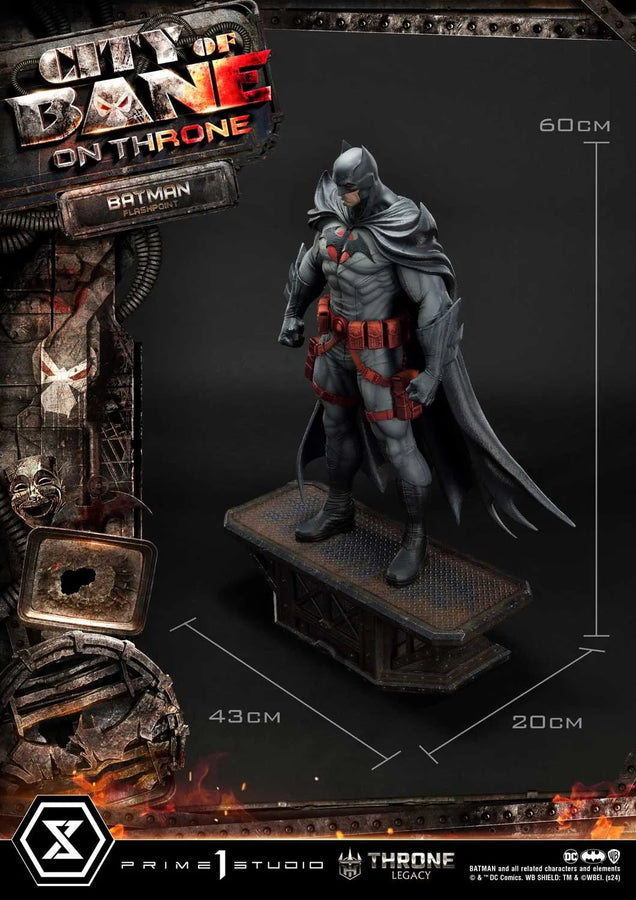 Flashpoint Batman (Bonus Version) - LIMITED EDITION: 350 – Prime 1 Studio – ActionFigure Brasil