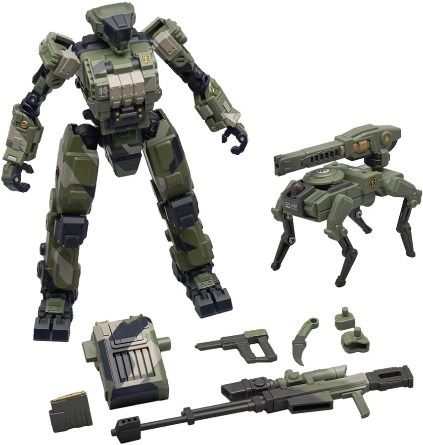 FORGING SOUL - AGS-19 - CASF RHINO 81-C - LAND BATTLE TYPE (MECHANIC TOYS)ㅤ – MECHANIC TOYS – ActionFigureBrasil