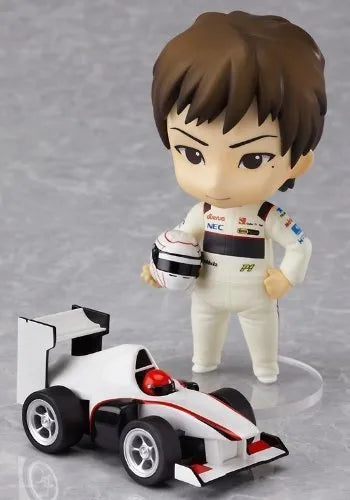 Formula 1 - Kobayashi Kamui - Cheerful Japan! - Nendoroid #228 - Ganbare Japan Support ver.ㅤ – Good Smile Company – ActionFigureBrasil
