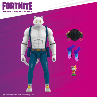 Fortnite - Hasbro Action Figure: 6 Inch / Victory Royale - Meowscles (Ghost)ㅤ – Hasbro – ActionFigureBrasil — ambientada