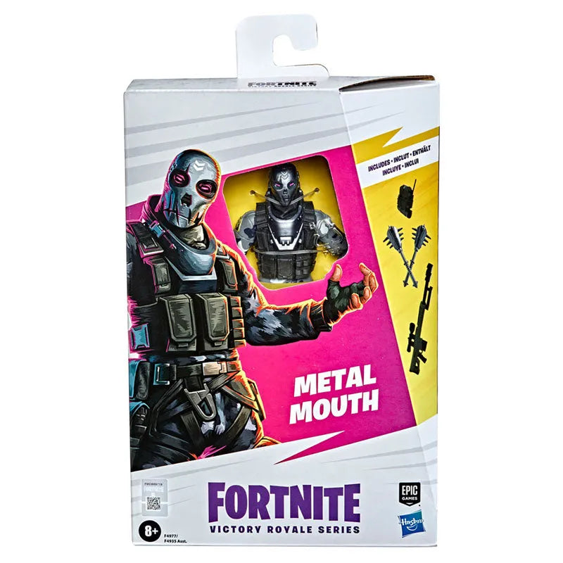 Fortnite - Hasbro Action Figure: 6 Inch / Victory Royale - Series 2.0 - Metal Mouthㅤ – Hasbro – ActionFigureBrasil