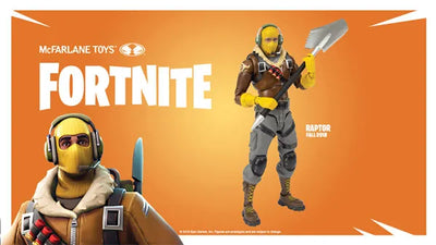 Fortnite / Raptor 7 Inch Action Figure(Provisional Pre-order)ㅤ – McFarlane Toys – ActionFigureBrasil