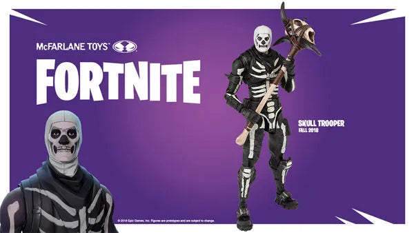 Fortnite / Skull Trooper 7 Inch Action Figure(Provisional Pre-order)ㅤ – McFarlane Toys – ActionFigureBrasil