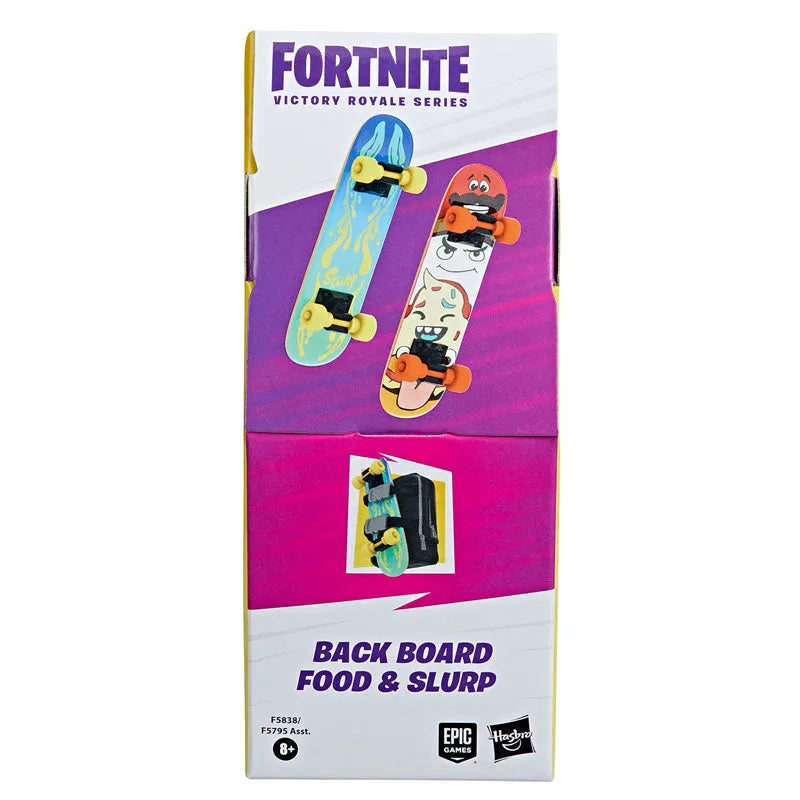 Fortnite Victory Royale 6 Inch Action Figure Board Series 1 Skateboard (Food & Slurp)ㅤ – Hasbro – ActionFigureBrasil