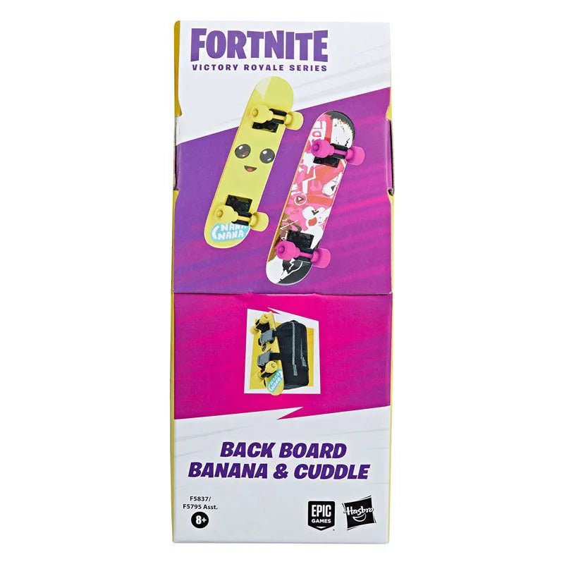 Fortnite Victory Royale 6 Inch Action Figure Series 1 Skateboard (Peely & Cuddle Team Leader)ㅤ – Hasbro – ActionFigureBrasil