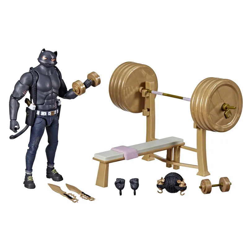 Fortnite Victory Royale Action Figure Deluxe Collection Series 1 Meowscles (Shadow)ㅤ – Hasbro – ActionFigureBrasil
