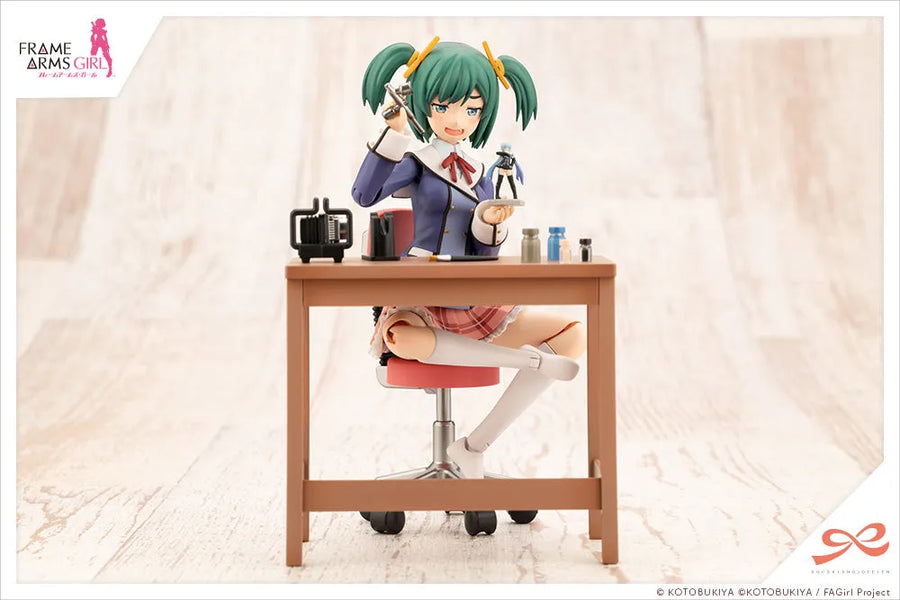 Frame Arms Girl - Bukiko Kotobuki - Sousaishojoteien - 1/10 - Wakaba Girl's High School Winter Clothes, Modeler’s Edition (Kotobukiya) [Shop Exclusive]ㅤ – Kotobukiya – ActionFigureBrasil