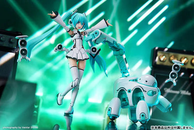 Frame Arms Girl FRAME MUSIC GIRL HATSUNE MIKU [MARUTTOYS Ver.] with TAMOTU [MIKU Ver.] Plastic Modelㅤ – Kotobukiya – ActionFigureBrasil