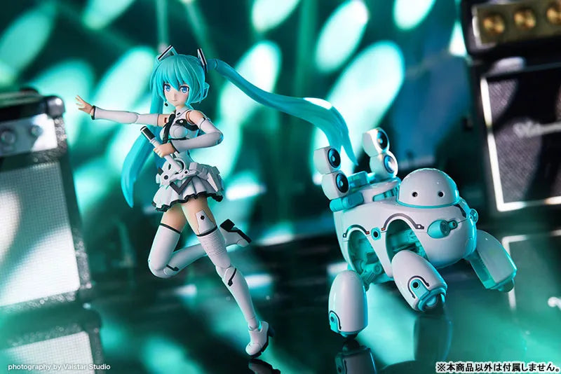 Frame Arms Girl FRAME MUSIC GIRL HATSUNE MIKU [MARUTTOYS Ver.] with TAMOTU [MIKU Ver.] Plastic Modelㅤ – Kotobukiya – ActionFigureBrasil