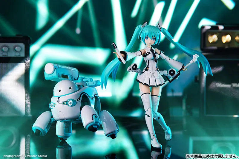 Frame Arms Girl FRAME MUSIC GIRL HATSUNE MIKU [MARUTTOYS Ver.] with TAMOTU [MIKU Ver.] Plastic Modelㅤ – Kotobukiya – ActionFigureBrasil