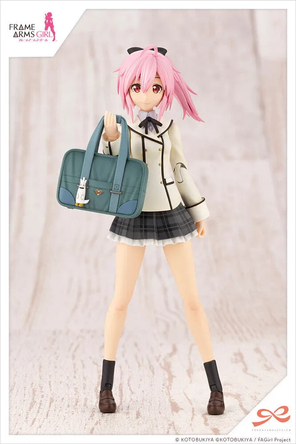 Frame Arms Girl - Gennai Ao - Sousaishojoteien - 1/10 - Wakaba Girls' High School Winter Clothes, Dreaming Style Happy Monochrome (Kotobukiya) [Shop Exclusive]ㅤ – Kotobukiya – ActionFigureBrasil